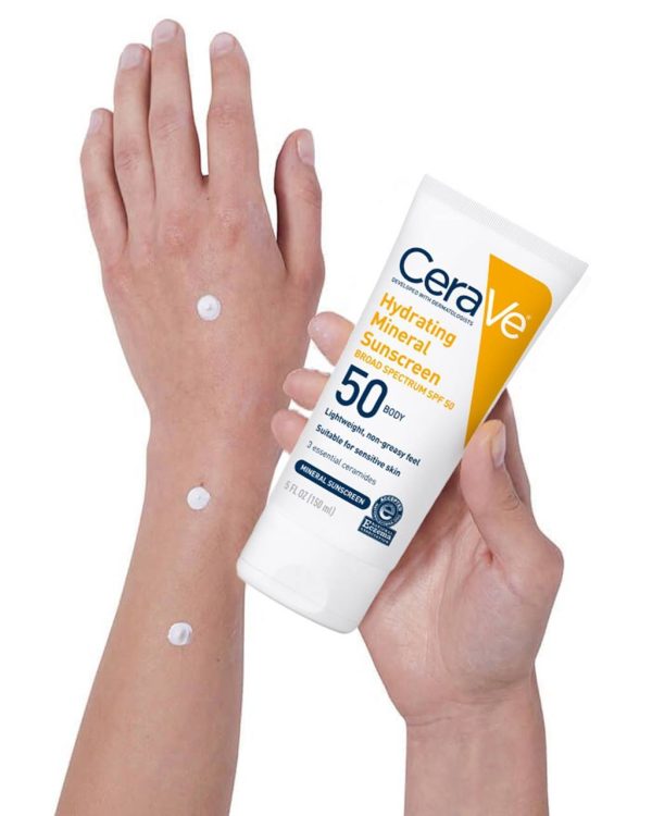 Cerave Hydrating Mineral Sunscreen 100 ML
