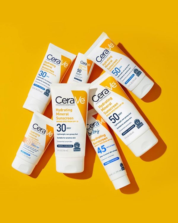 Cerave Hydrating Mineral Sunscreen 100 ML
