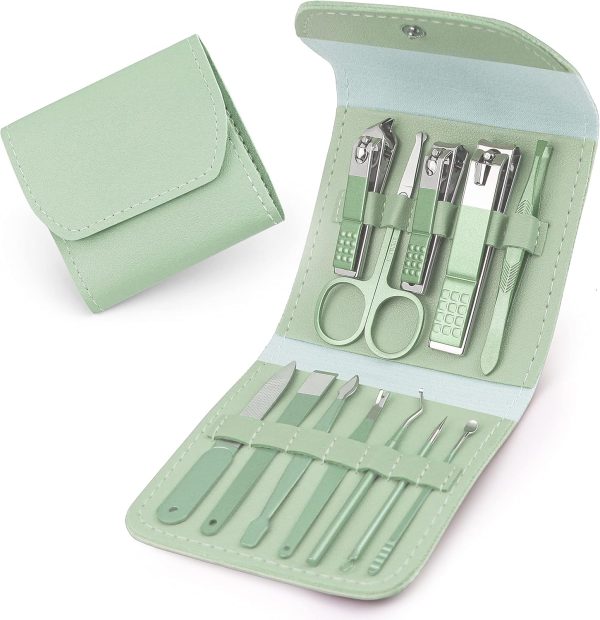 12 Pcs Manicure Pedicure Kit Care
