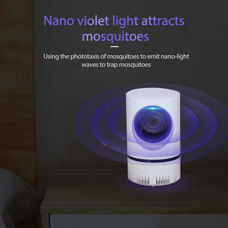 USB Electric Mosquito Killer Lamp Indoor & Outdoor Insect Repellent Light with Electric Shock Trap