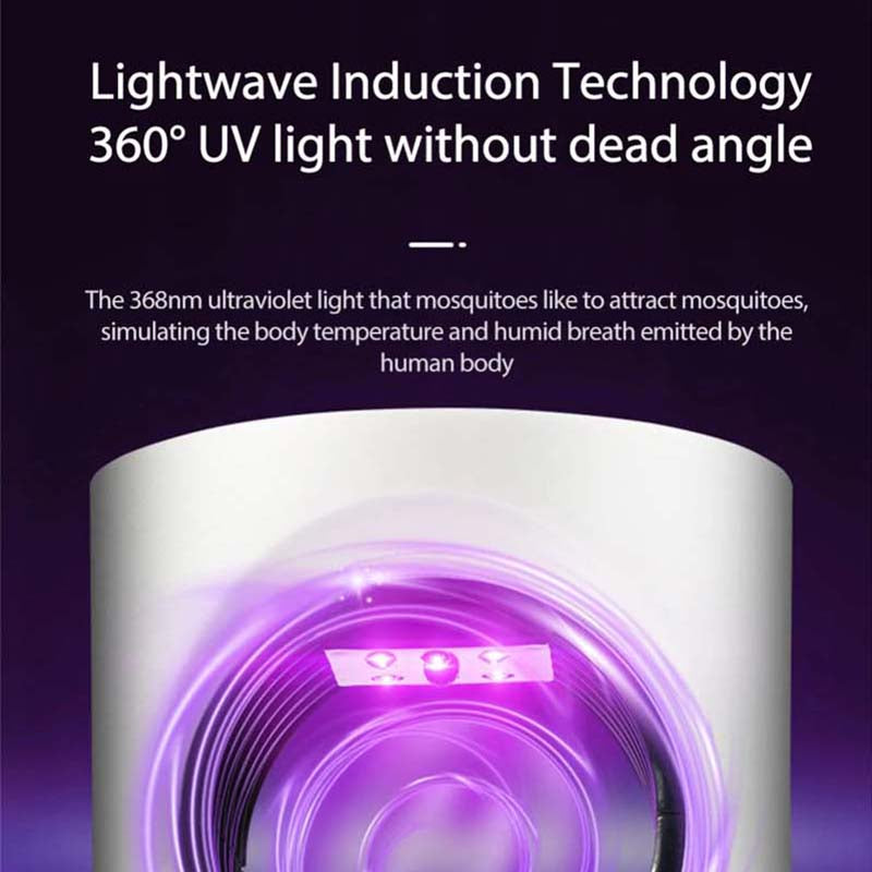 USB Electric Mosquito Killer Lamp Indoor & Outdoor Insect Repellent Light with Electric Shock Trap